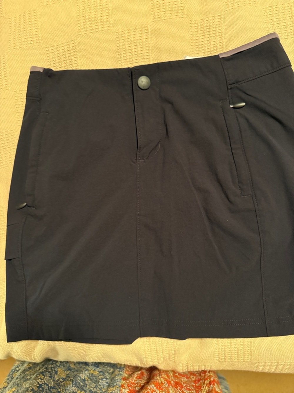 Columbia Black Active Skort with Utility Pockets
